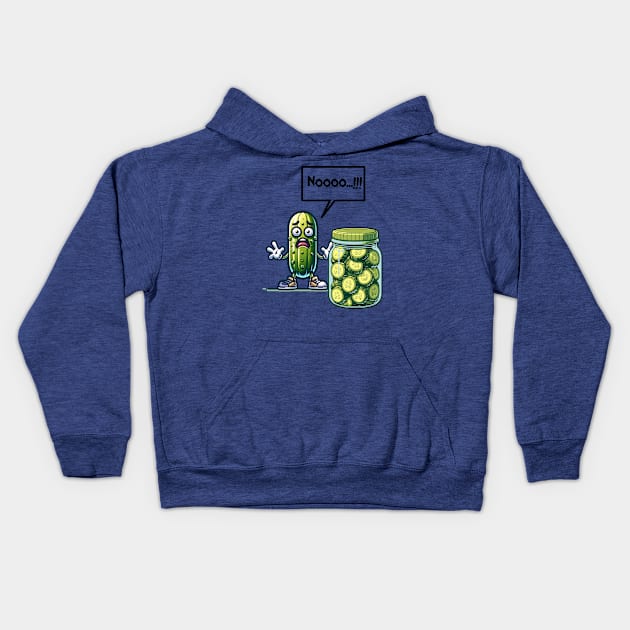 In a Pickle Kids Hoodie by TravelTeezShop